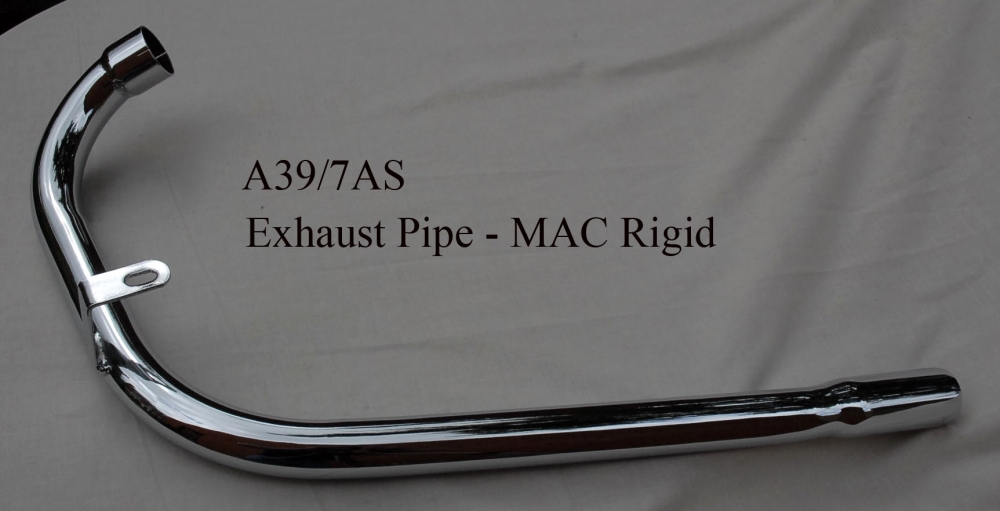 a39/7s exhaust pipe stainless mac rigid