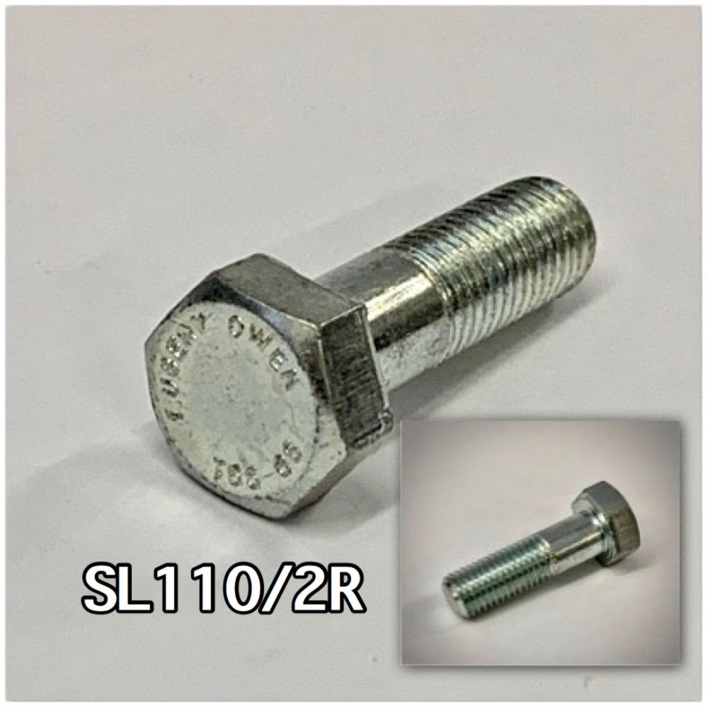sl110/2r bolt - 3/8 inch bsf x 1.1/4 inch rubery owen
