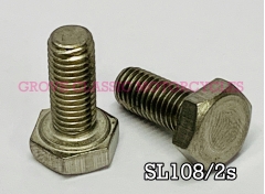 sl108/2s bolt - 1/4 inch bsf x 5/8 inch - stainless