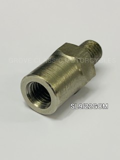 sl9/22gcm dynamo strap clamping stud - stainless